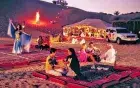 Bedouin dinner Sharm el-Sheikh — traditional desert meal included in the desert adventure tour
